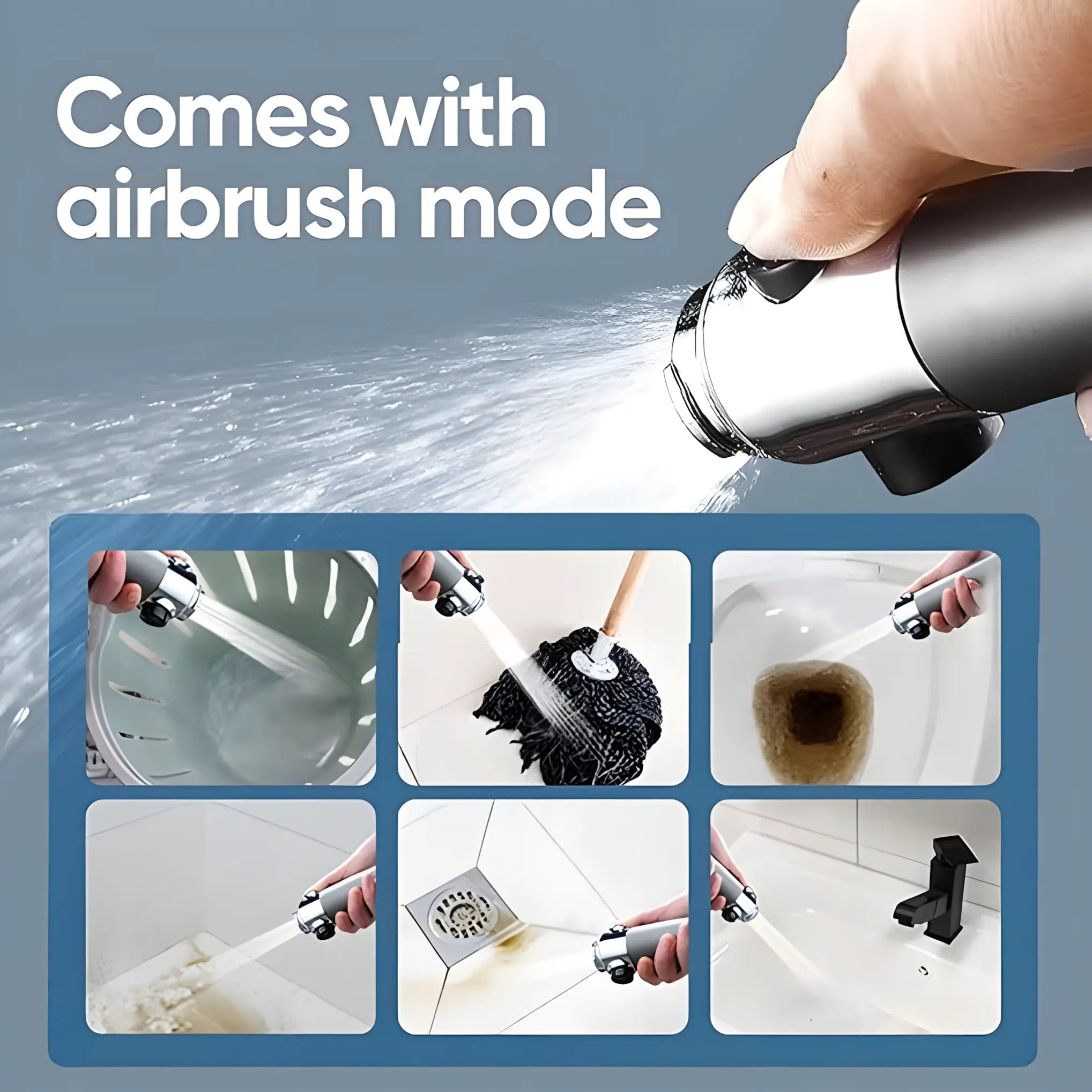 German multifunctional massage shower